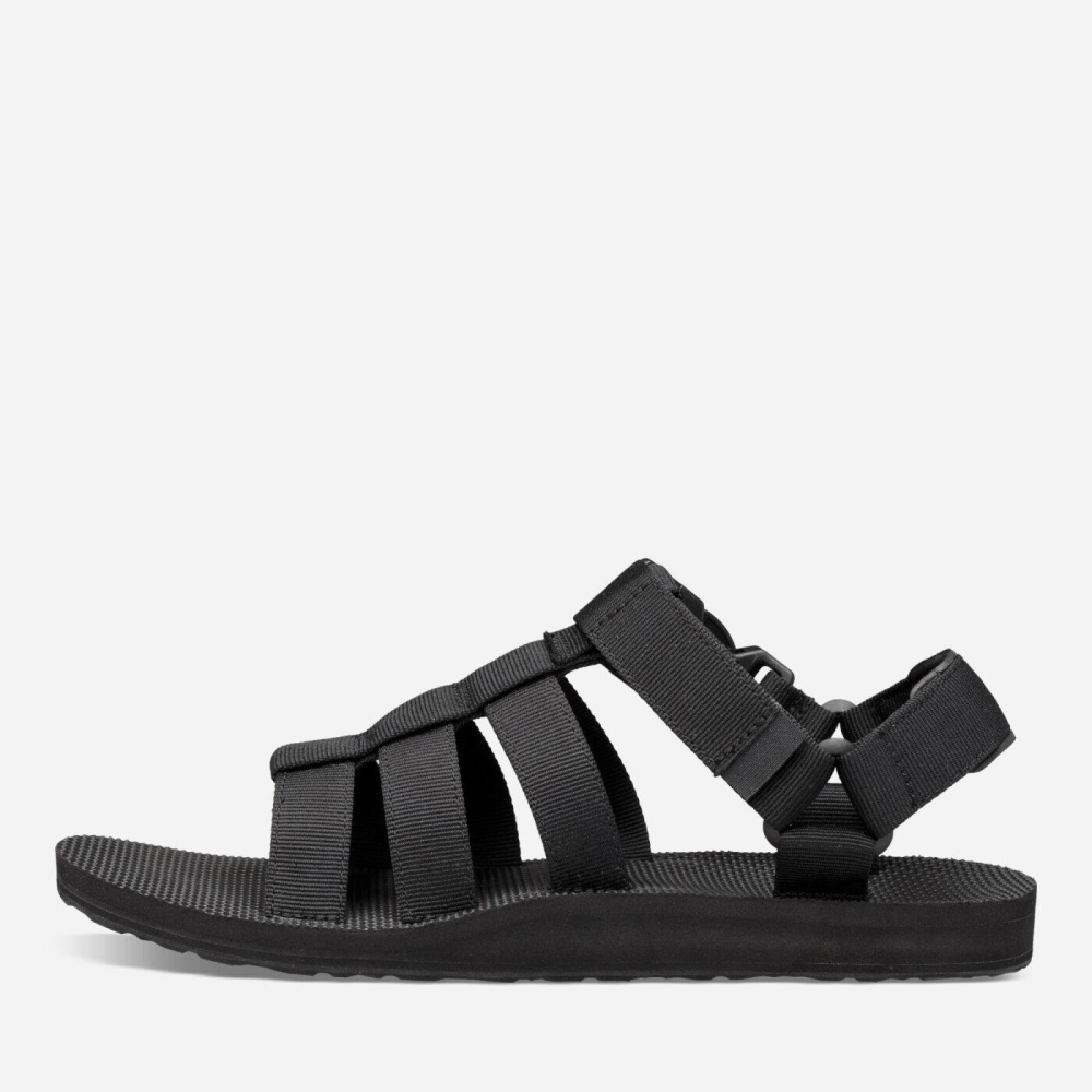 Black Men's Teva Original Dorado Hiking Sandals | 367-RYATWI