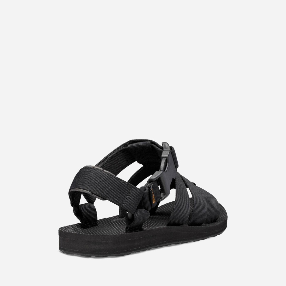 Black Men's Teva Original Dorado Hiking Sandals | 367-RYATWI