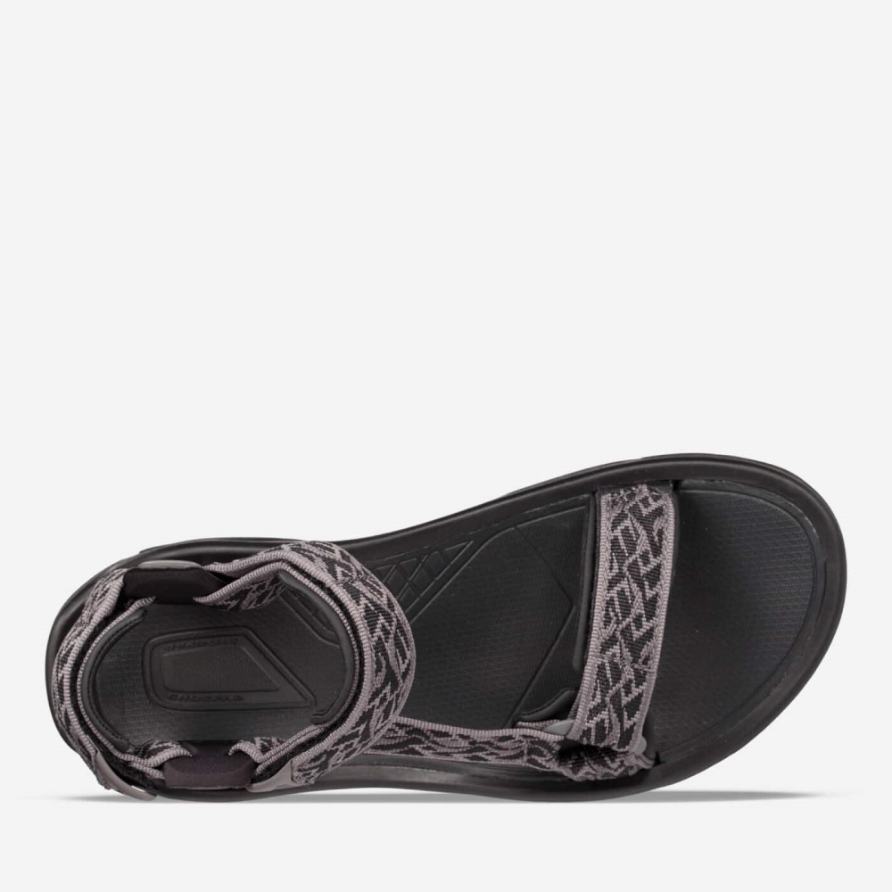 Black Men's Teva Terra Fi 5 Universal Sandals | 396-TADUGB