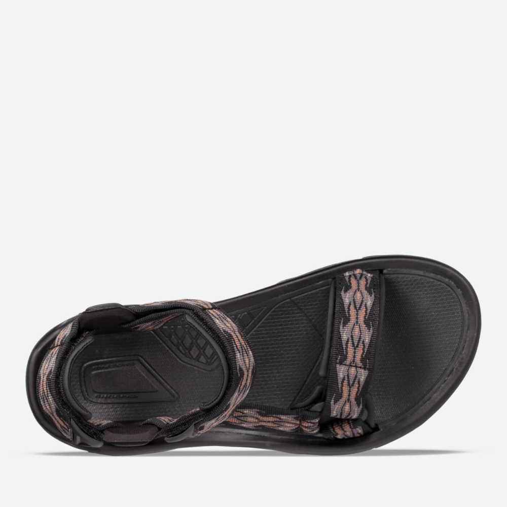 Black Men's Teva Terra Fi 5 Universal Sandals | 563-YQVLOH