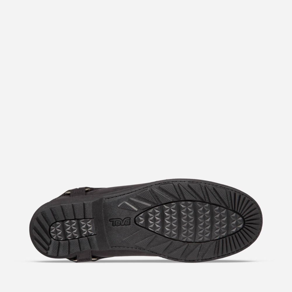 Black Women's Teva Ellery Chelsea FG WP Boots | 064-KEWQHU
