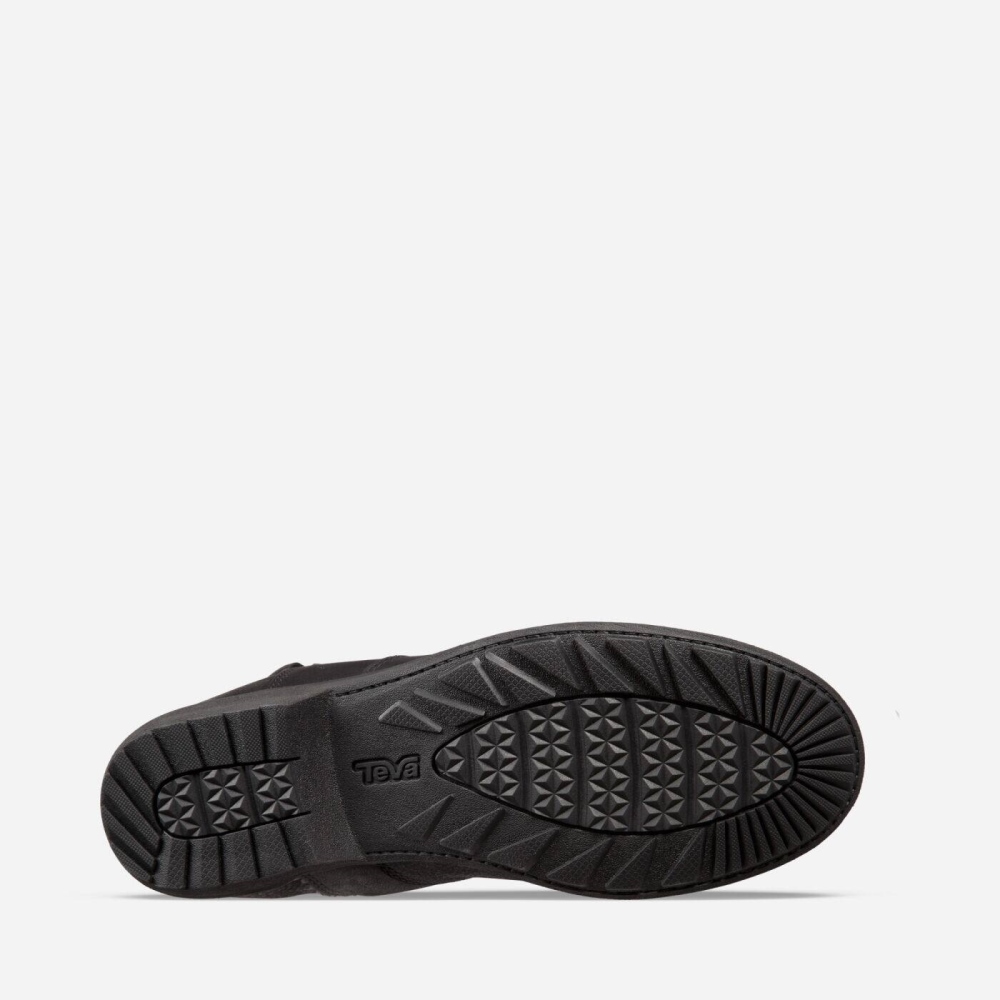 Black Women's Teva Ellery Tall WP Boots | 605-GFOJYB