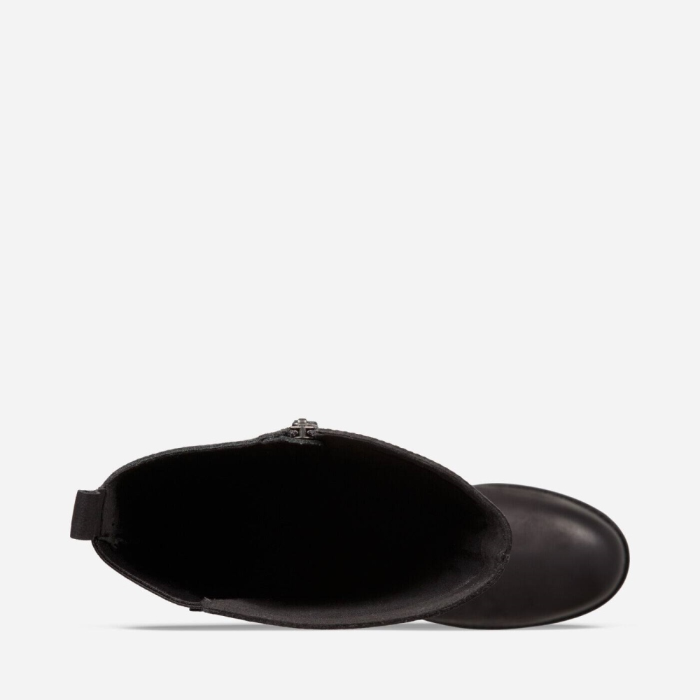 Black Women's Teva Ellery Tall WP Boots | 605-GFOJYB