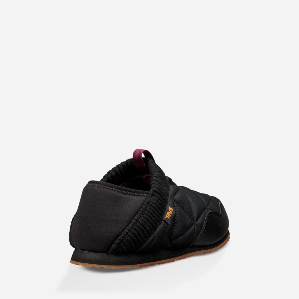 Black Women's Teva Ember Moc Slip On Shoes | 465-SMLFGQ