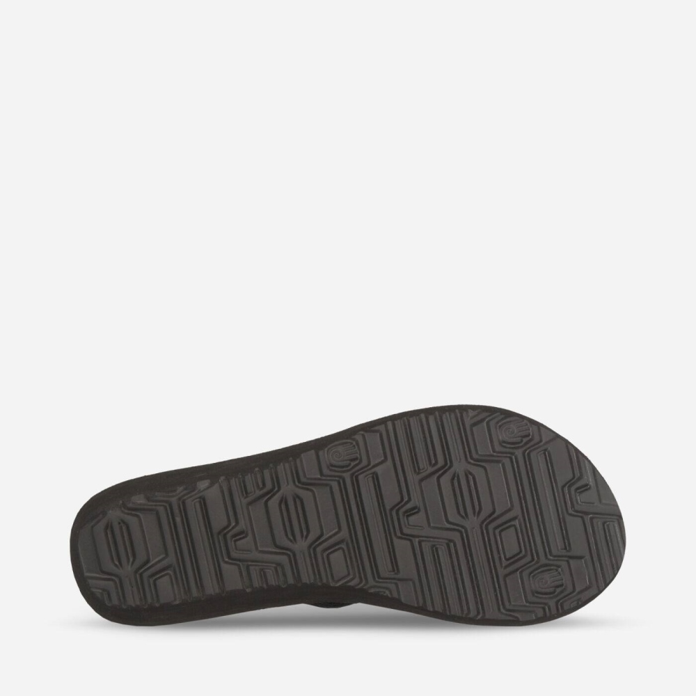 Black Women's Teva Mush Mandalyn Ola 2 Wedge Sandals | 504-EURDFP