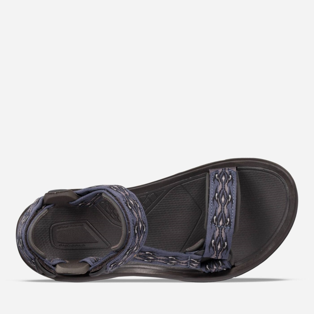 Blue Men's Teva Terra Fi 5 Universal Sandals | 125-FOMYQP