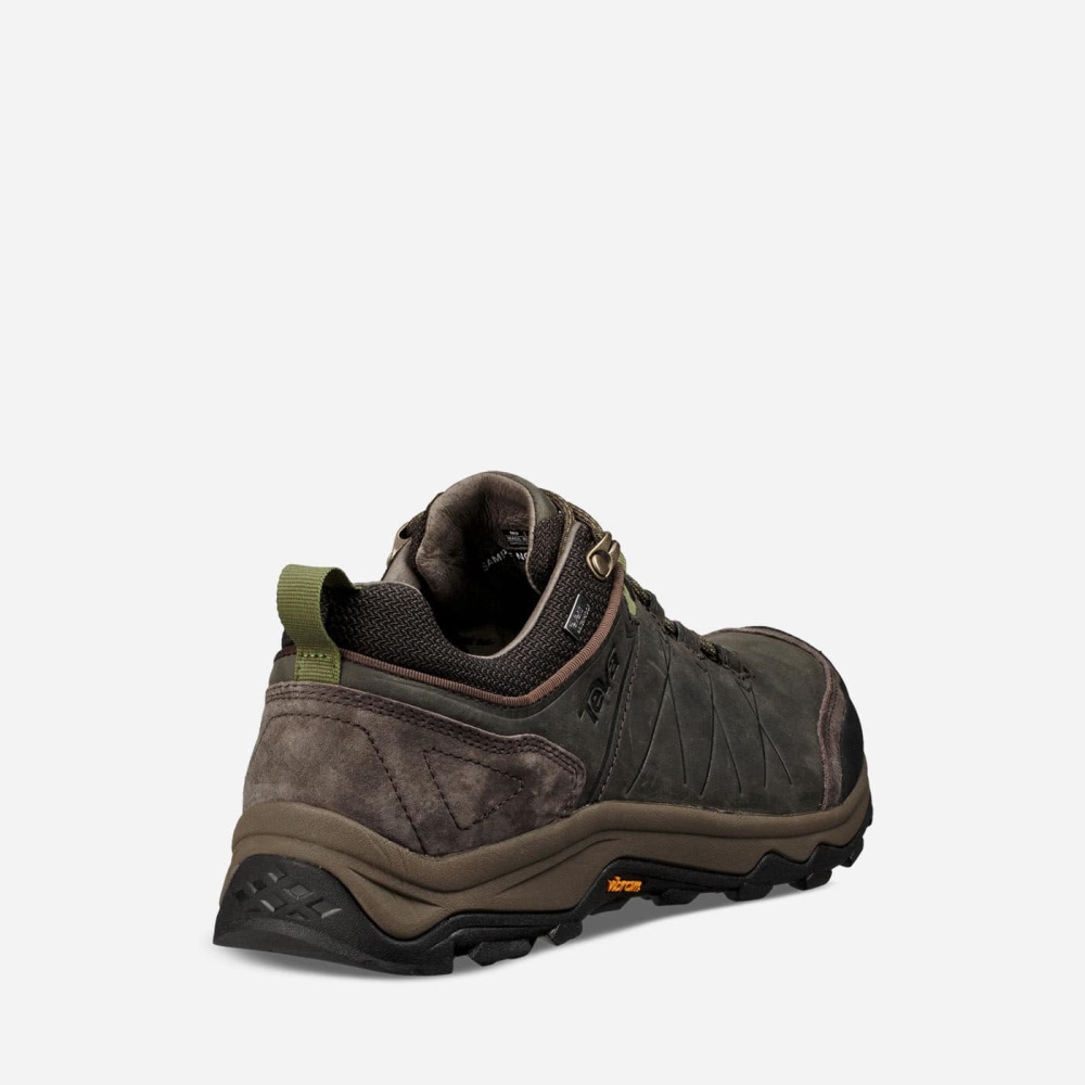 Brown Men's Teva Arrowood Riva WP Lace Up Shoes | 827-MEWFVY
