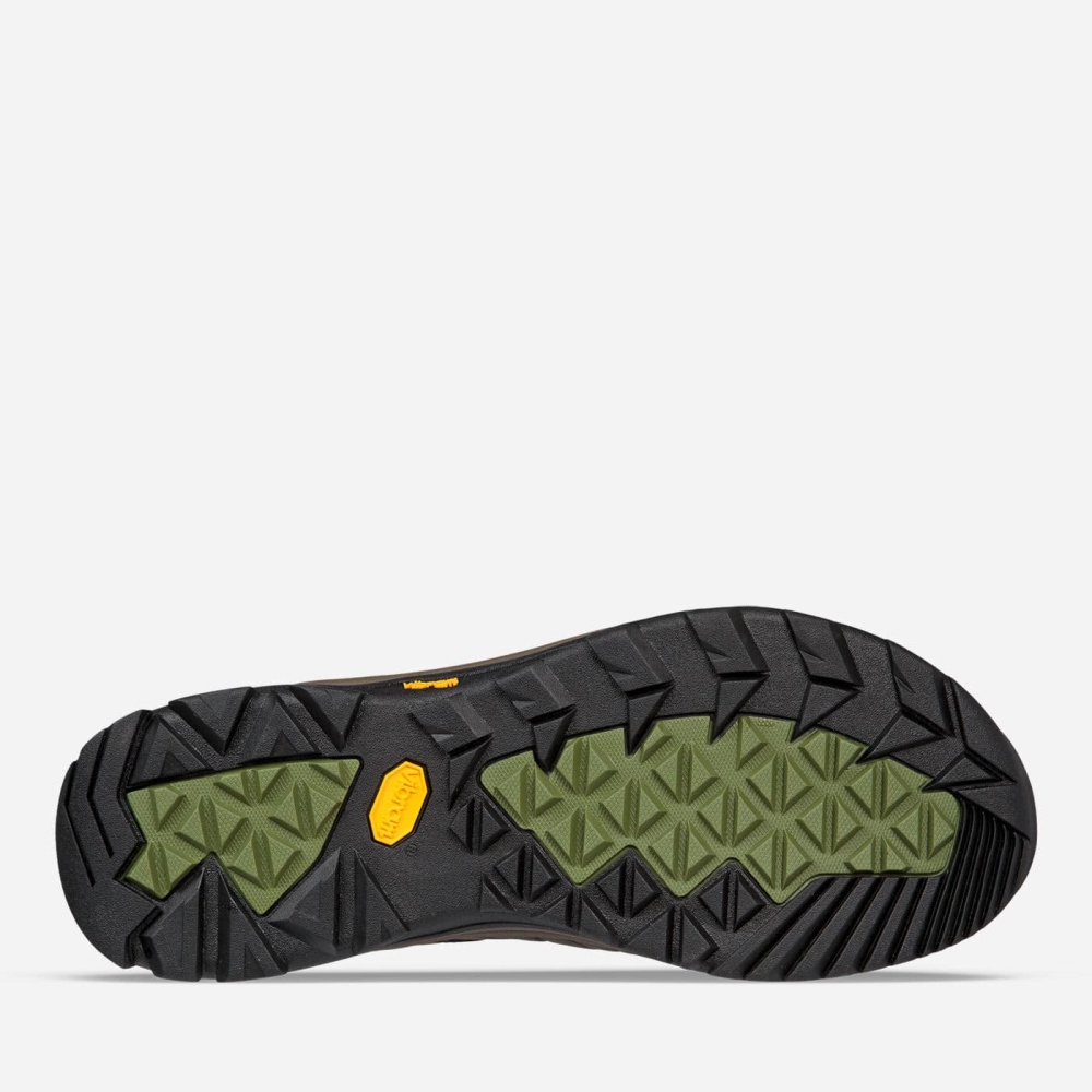 Brown Men's Teva Arrowood Riva WP Lace Up Shoes | 827-MEWFVY