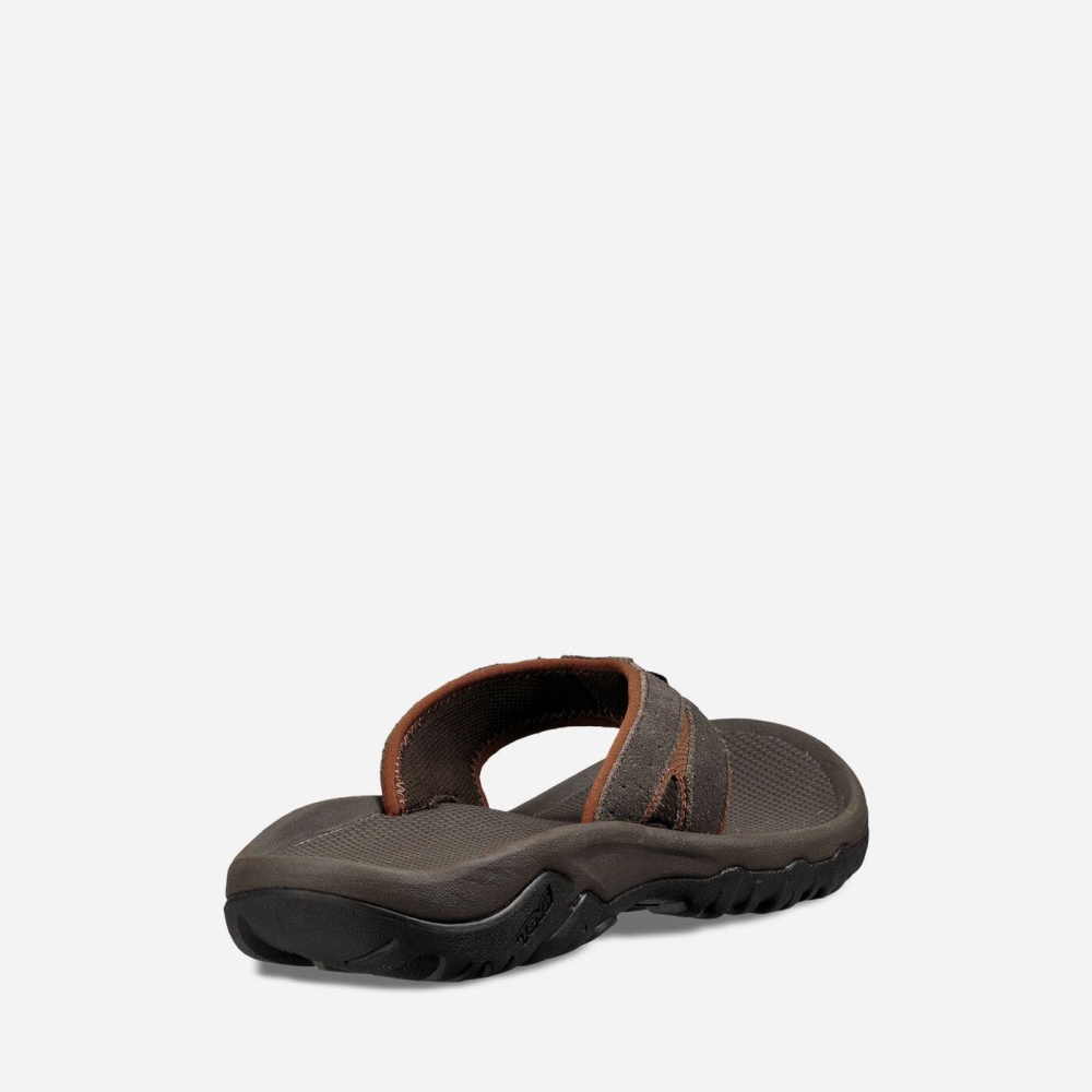 Brown Men's Teva Katavi 2 Thong Hiking Sandals | 943-PXQWTK