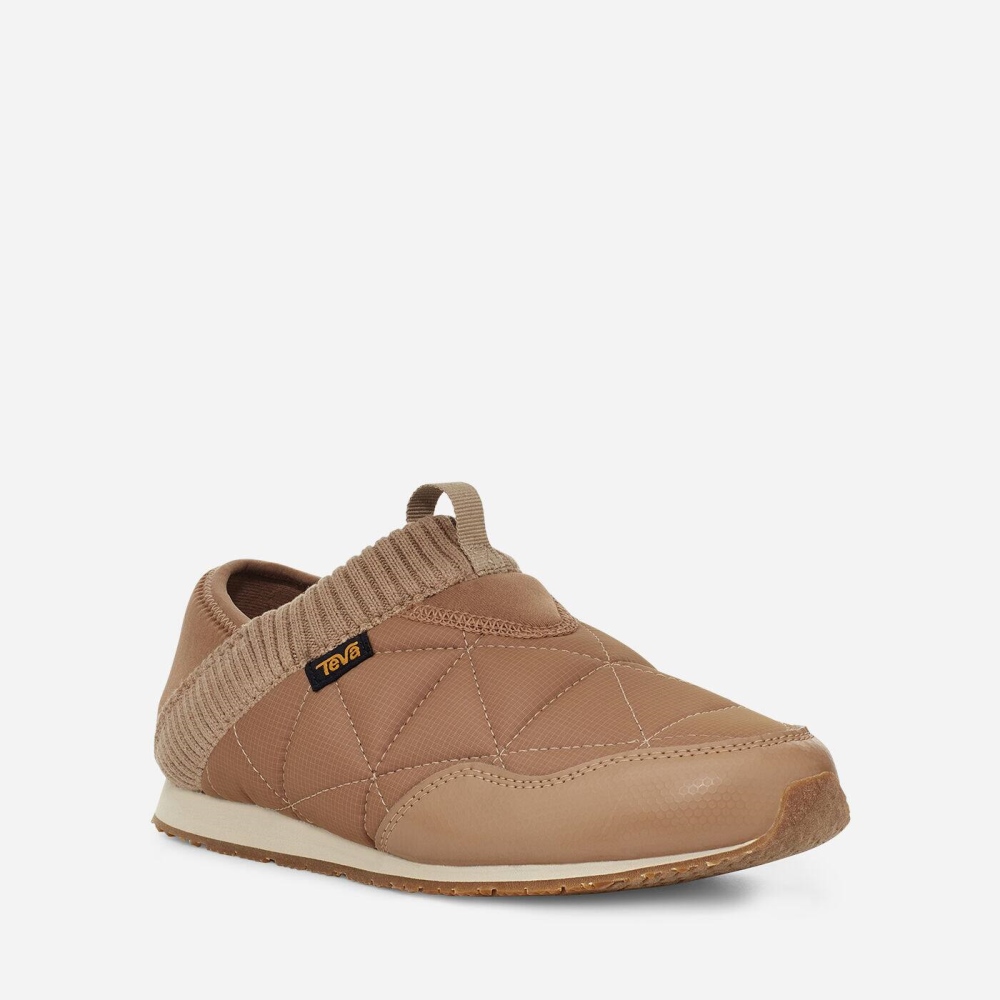 Brown Women's Teva Ember Moc Slip On Shoes | 469-HBTIVX