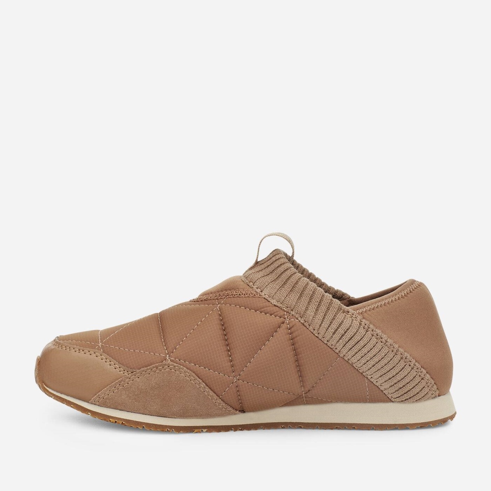 Brown Women's Teva Ember Moc Slip On Shoes | 469-HBTIVX