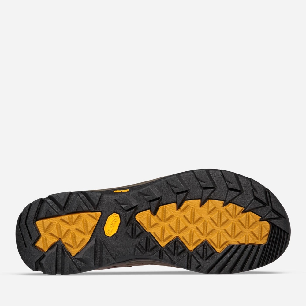 Coffee Men's Teva Arrowood Riva Mid WP Hiking Shoes | 895-JOBEWA
