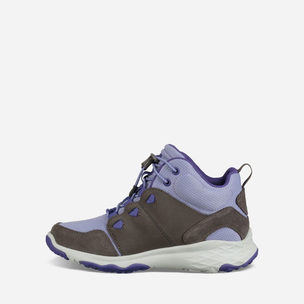 Dark Grey Kids' Teva Arrowood 2 Mid WP Hiking Shoes | 743-DVOIKM