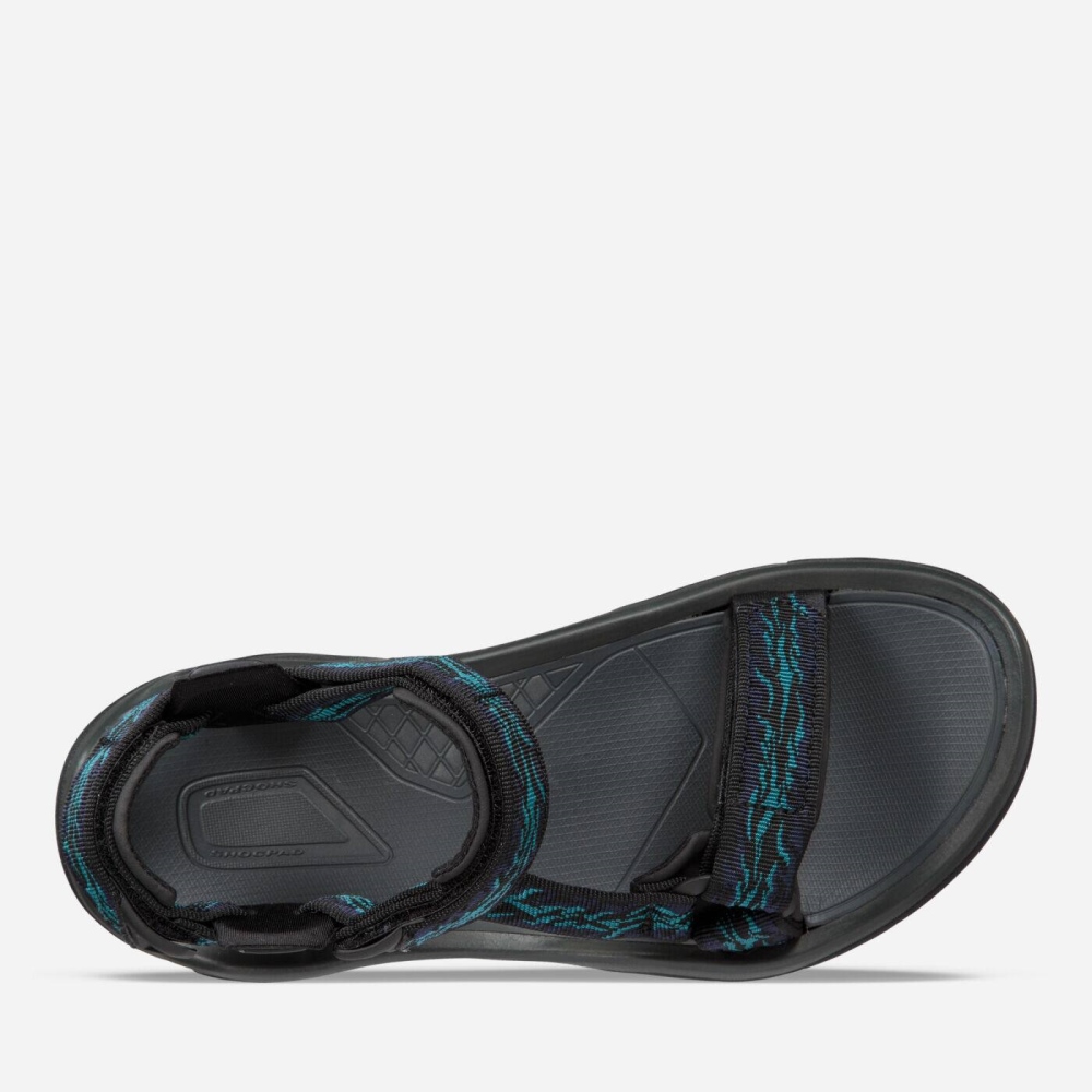 Dark Grey Men's Teva Terra Fi 5 Universal Sandals | 794-NQUPTM