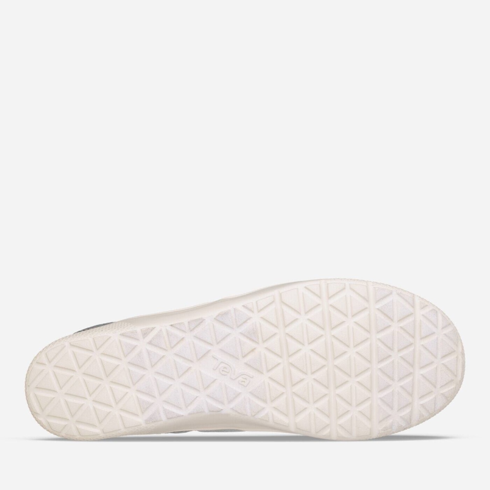 Grey Men's Teva Voya Slip On Sneakers | 834-OTMWFG