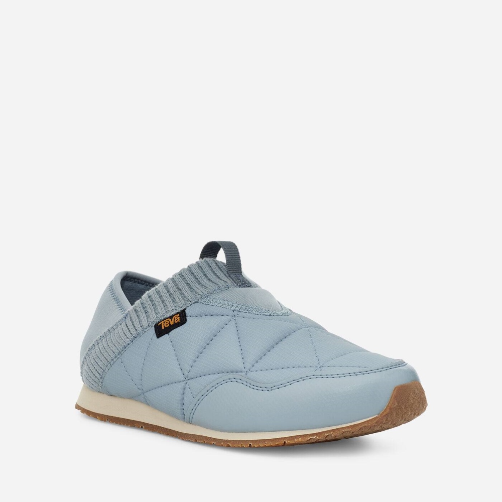 Light Blue Women's Teva Ember Moc Slip On Shoes | 547-PEYTMH