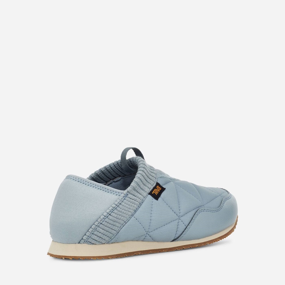 Light Blue Women's Teva Ember Moc Slip On Shoes | 547-PEYTMH
