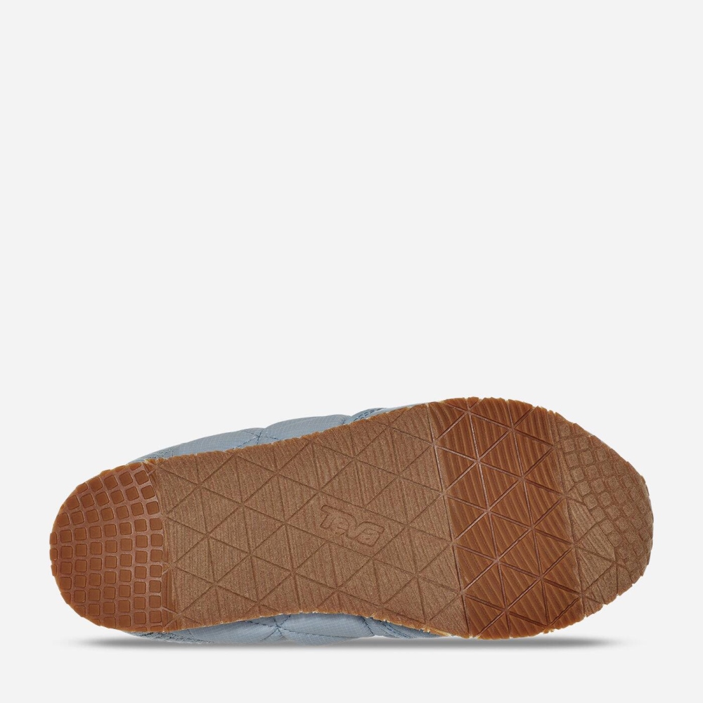 Light Blue Women's Teva Ember Moc Slip On Shoes | 547-PEYTMH