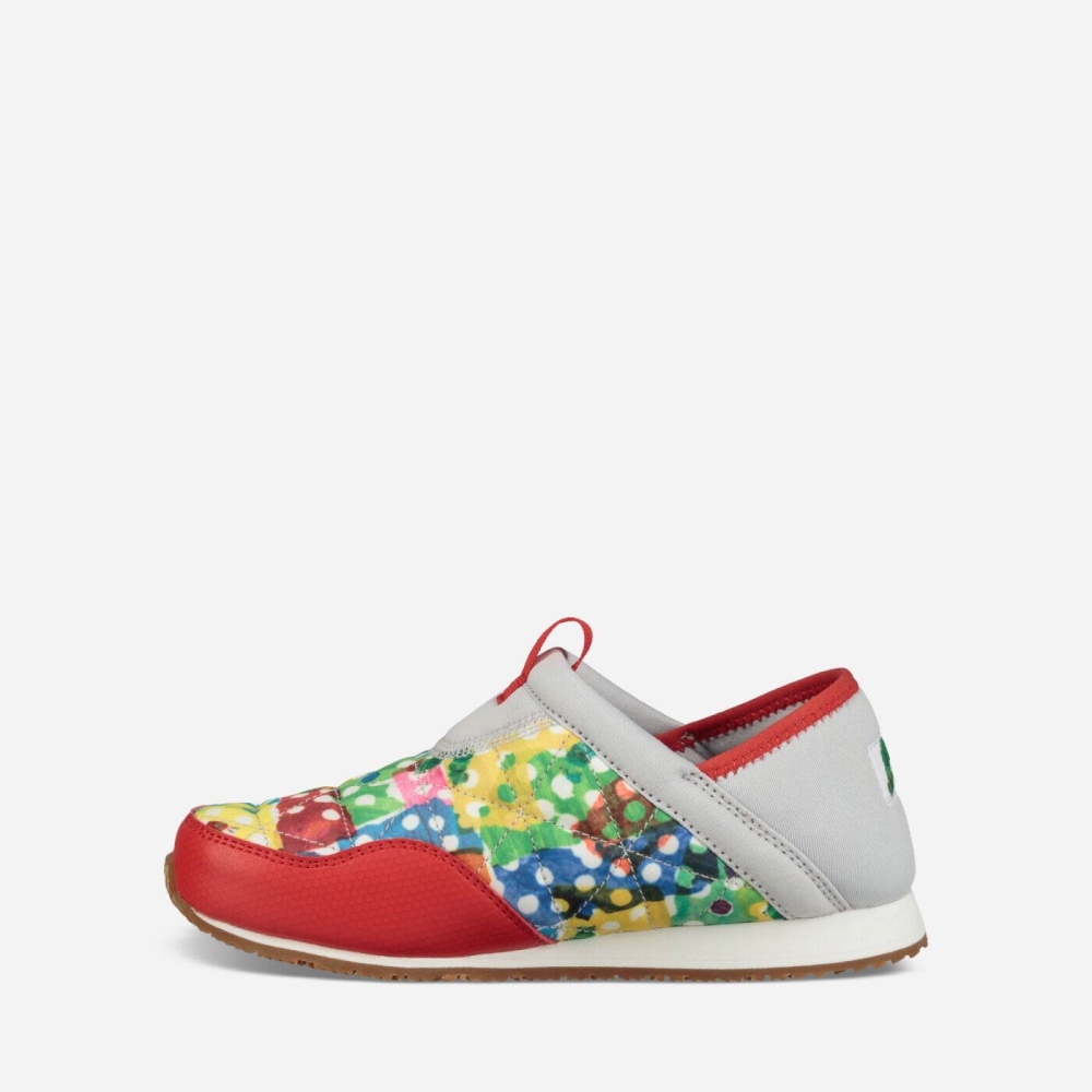 Multicolor Kids' Teva Ember Moc Slippers | 731-QYFUBH
