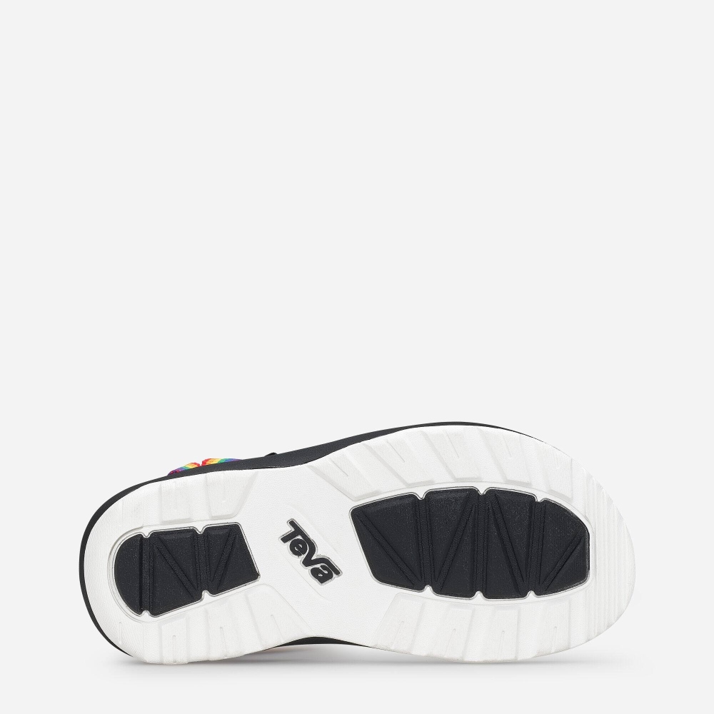 Multicolor Kids' Teva Hurricane XLT2 Rainbow Pride Slip On Shoes | 067-EBXHOP
