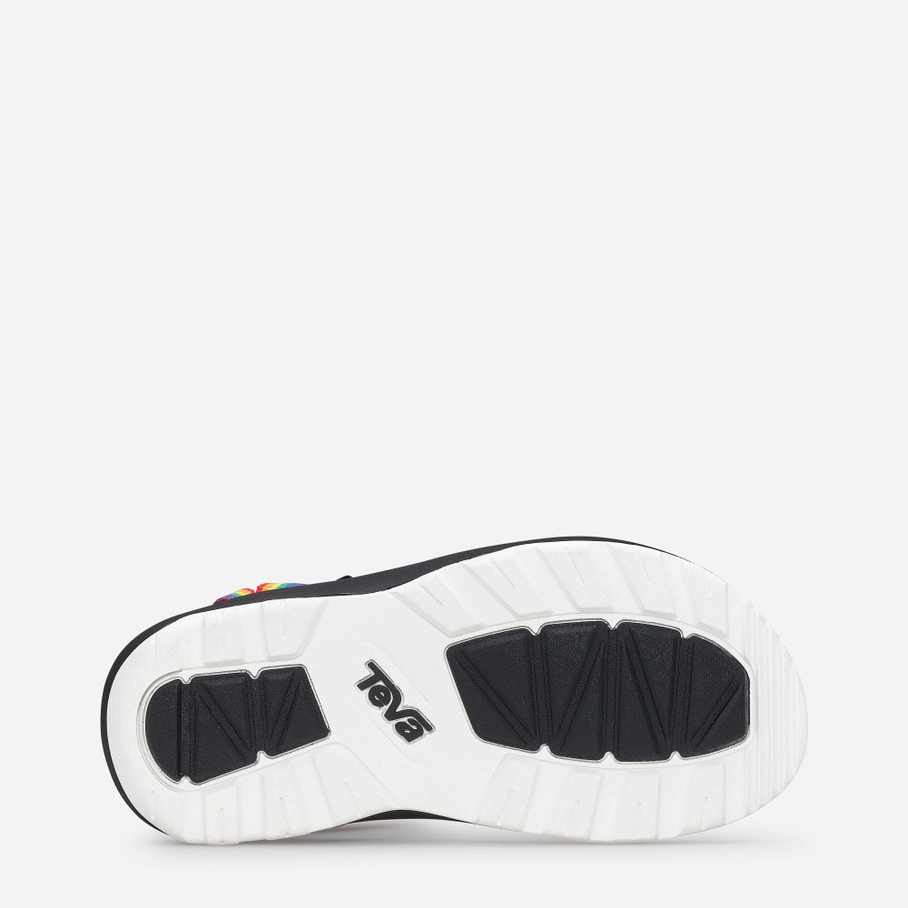 Multicolor Kids' Teva Hurricane XLT2 Rainbow Pride Hiking Sandals | 739-VFRDPQ
