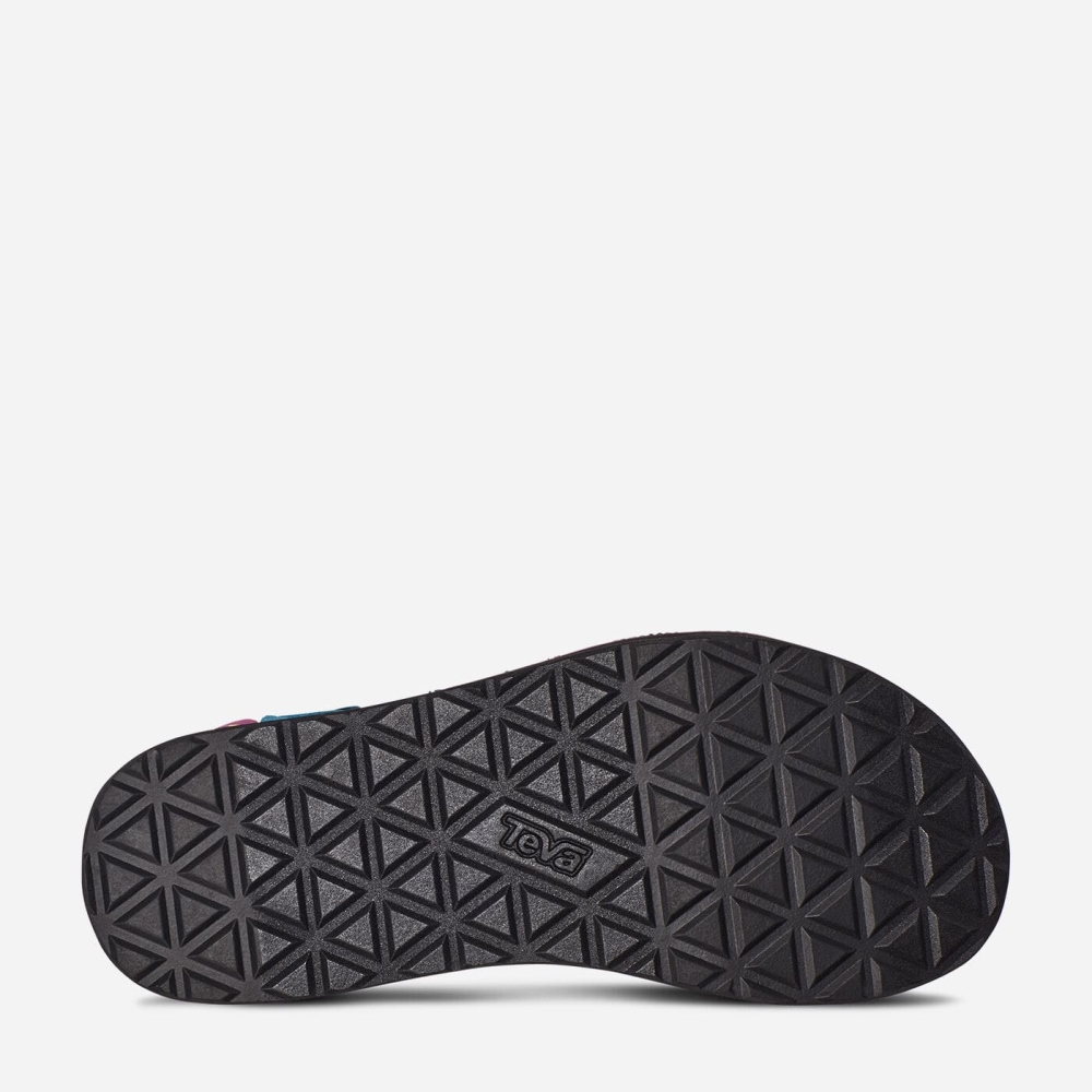Multicolor Women's Teva Flatform Universal Flatform Sandals | 572-ELROZH
