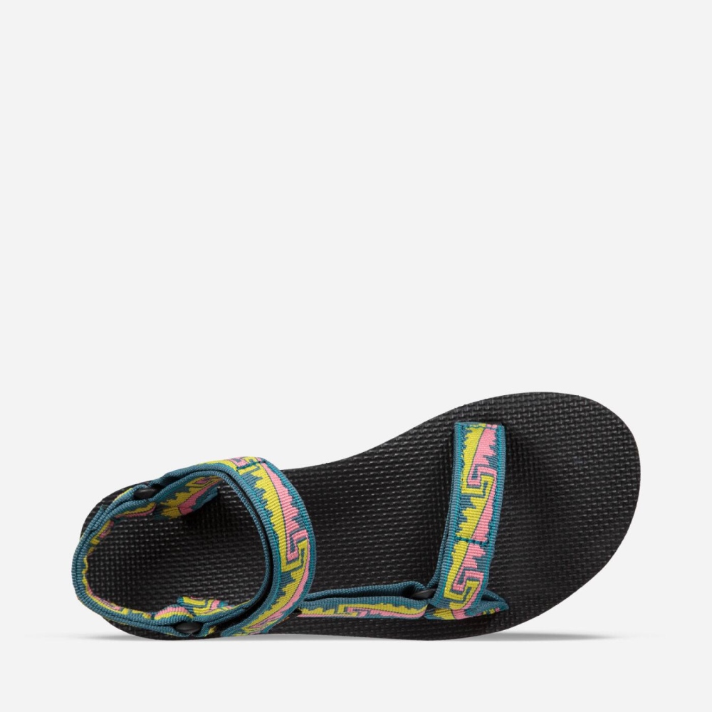 Multicolor Women's Teva Midform Universal Flatform Sandals | 319-SOCLTH