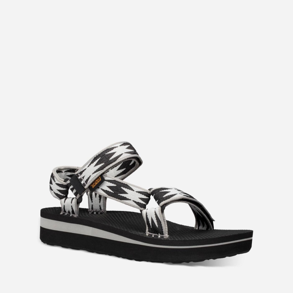 Multicolor Women's Teva Midform Universal Flatform Sandals | 632-KUWDFI