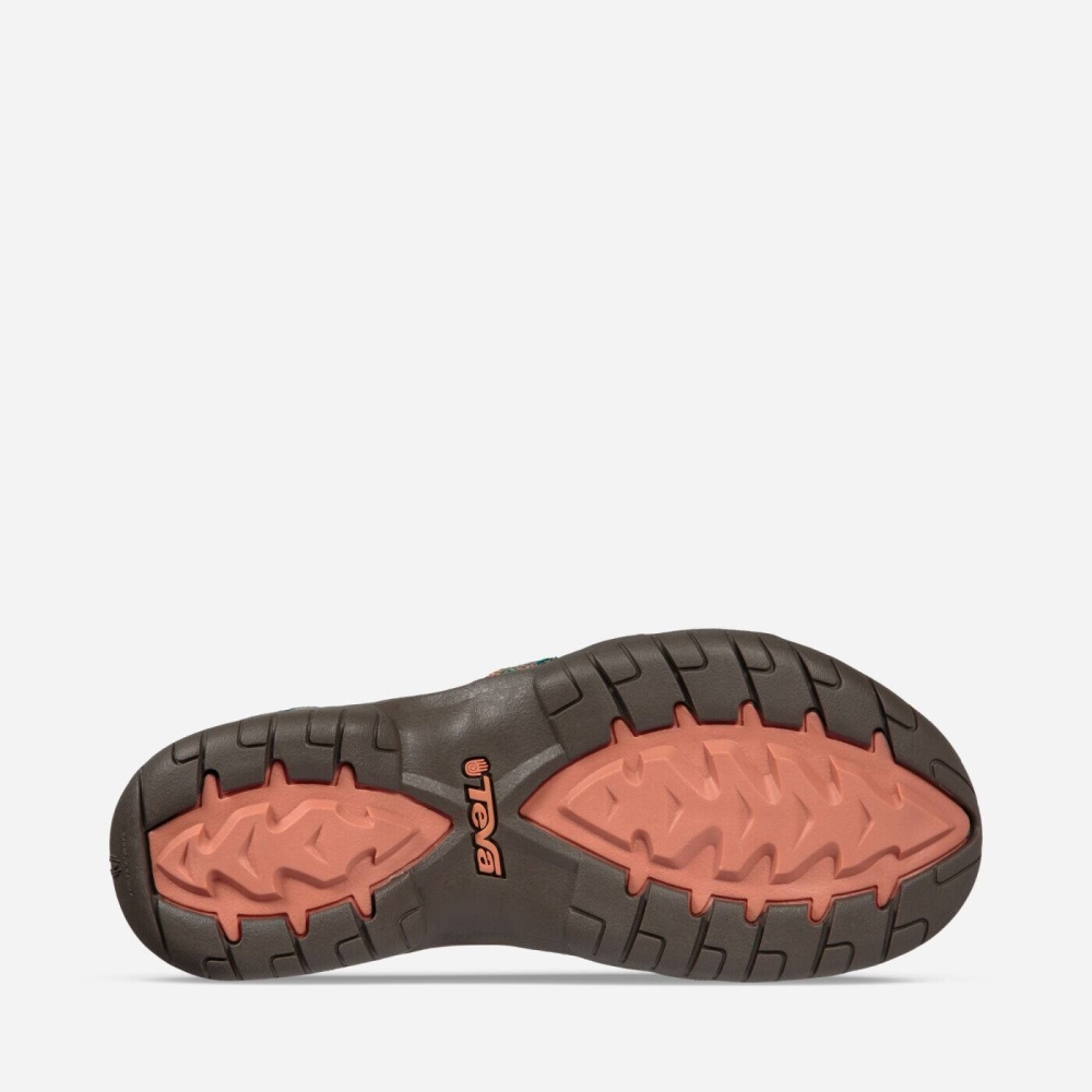 Multicolor Women's Teva Tirra Hiking Sandals | 241-FQEHRX