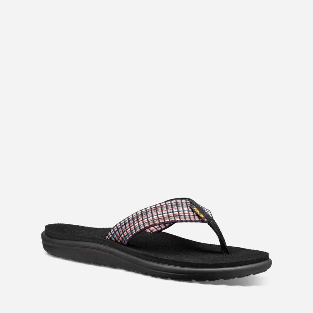 Multicolor Women's Teva Voya Flip Flops | 246-CEPFRL