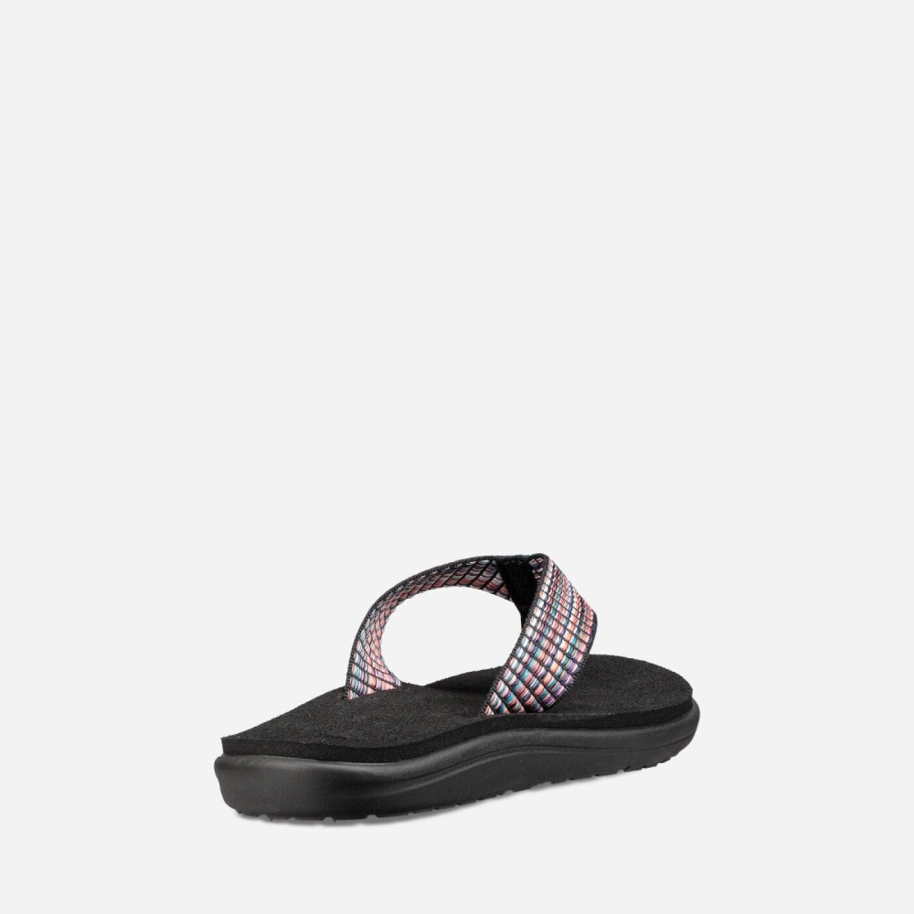 Multicolor Women's Teva Voya Flip Flops | 246-CEPFRL