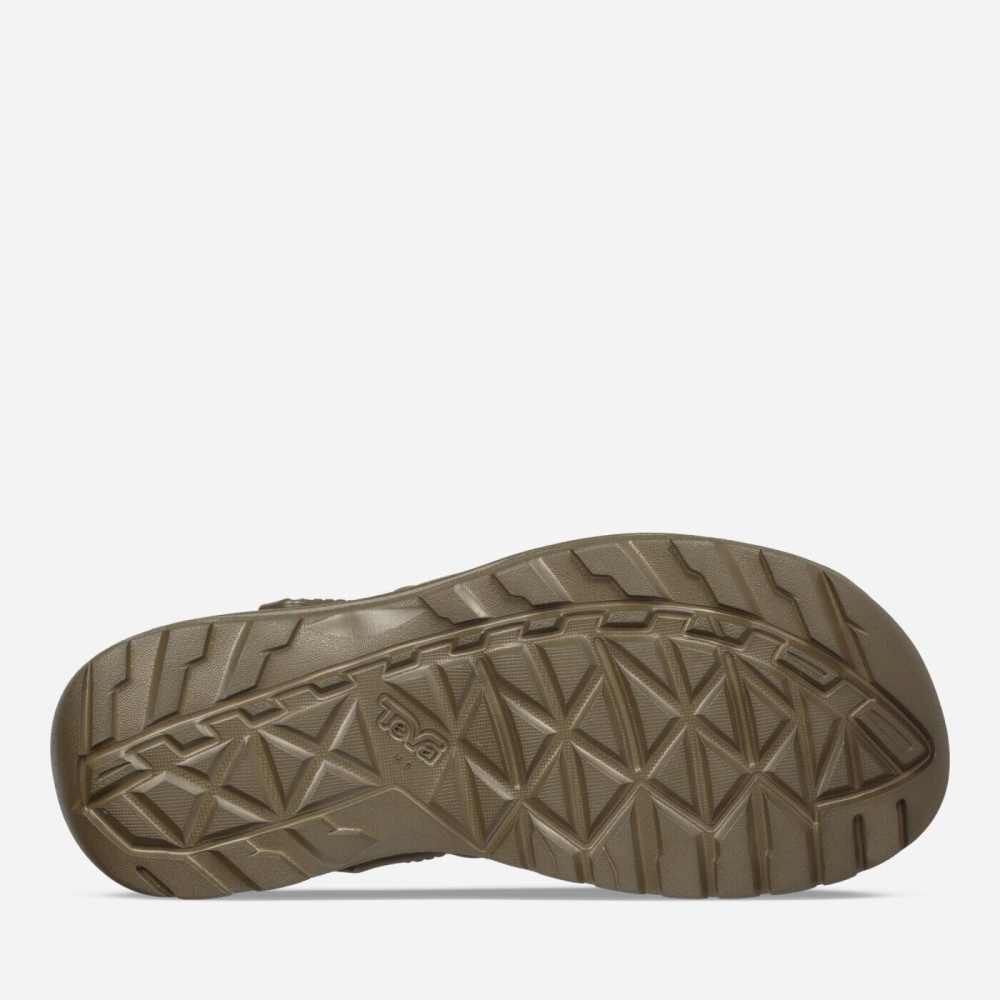 Olive Men's Teva Omnium Drift Slip On Shoes | 349-QXMEAY