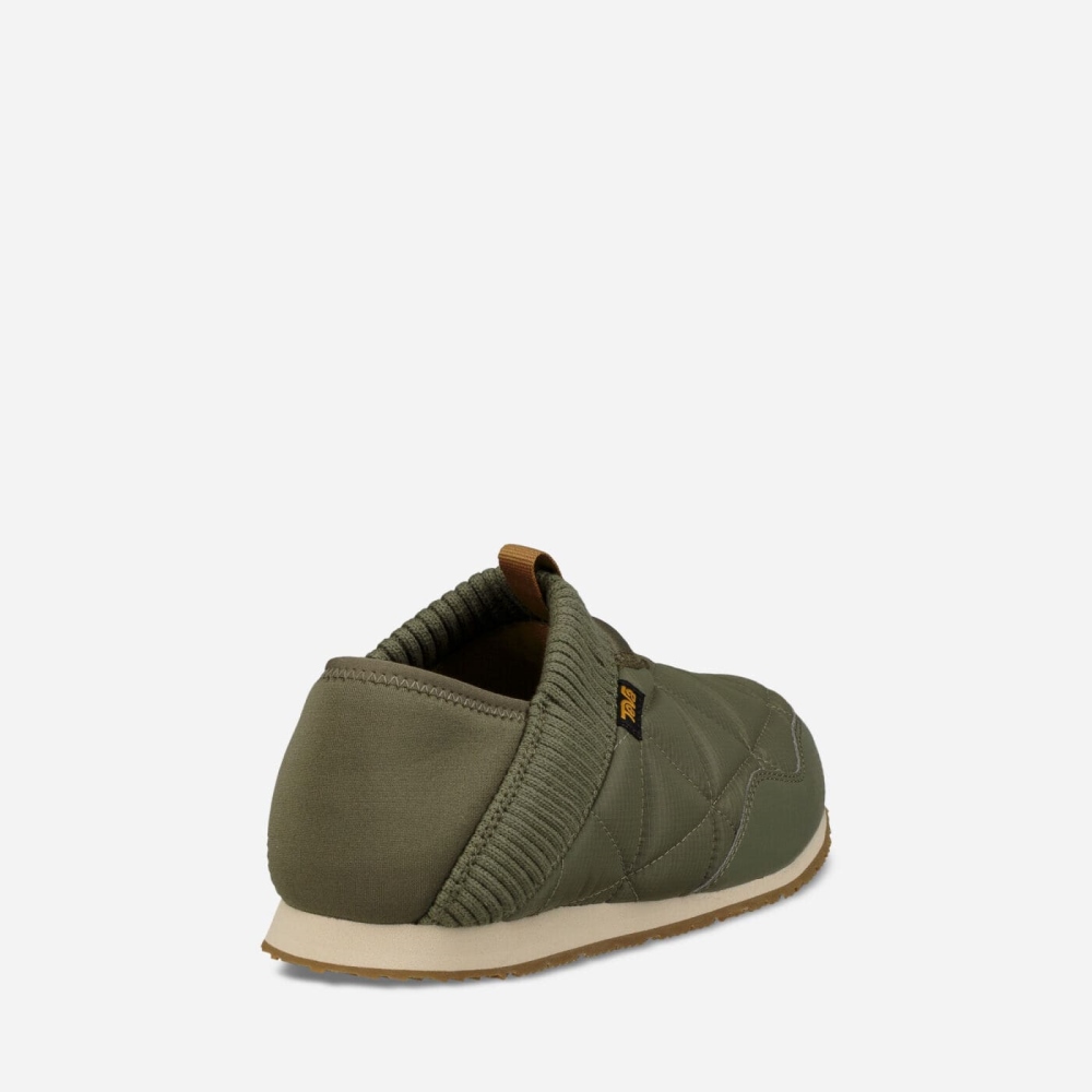 Olive Women's Teva Ember Moc Slip On Shoes | 146-ORUNKV