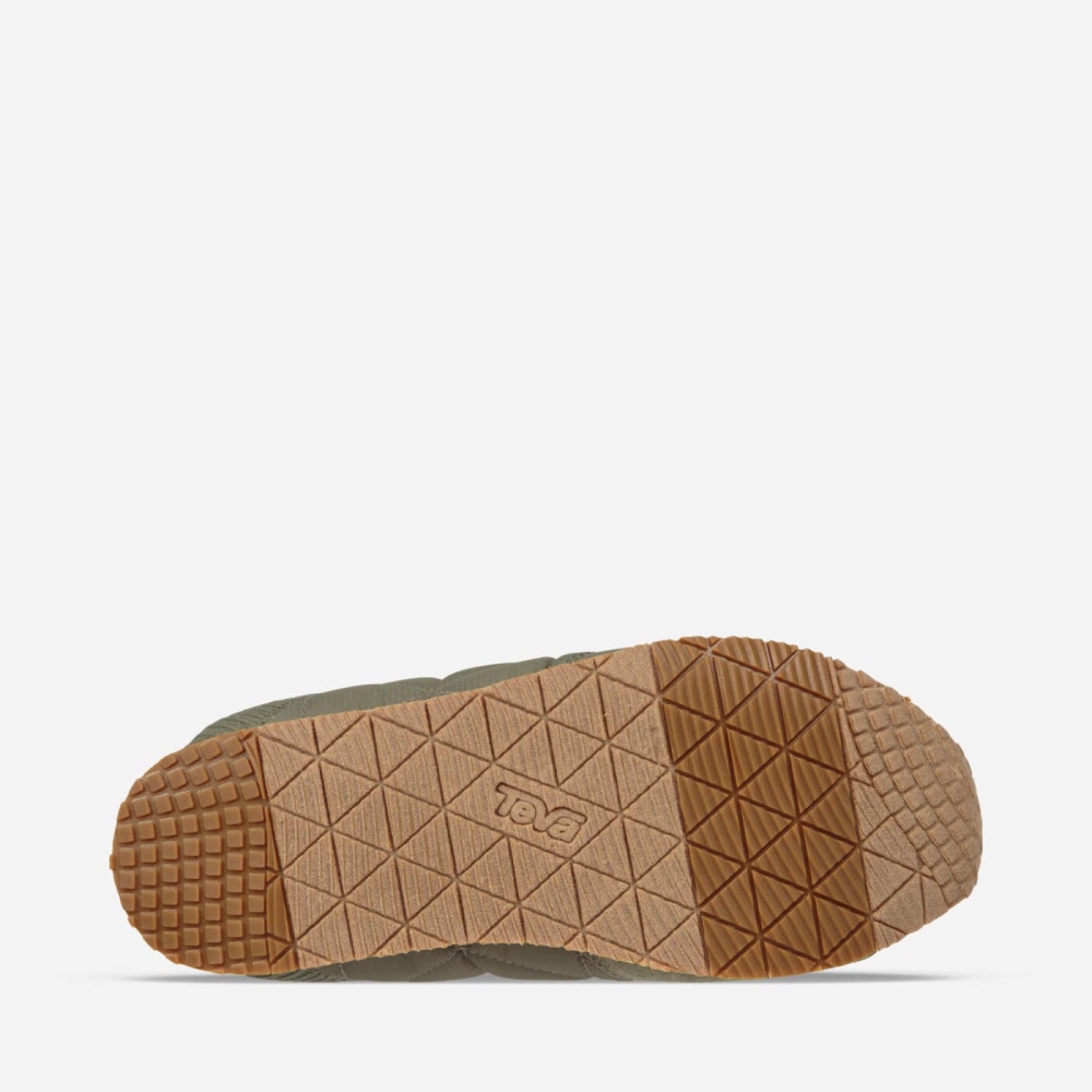 Olive Women's Teva Ember Moc Slip On Shoes | 146-ORUNKV