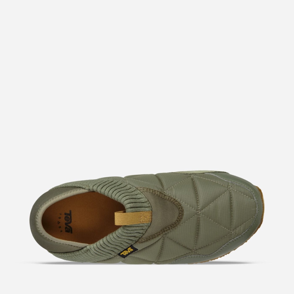 Olive Women's Teva Ember Moc Slip On Shoes | 146-ORUNKV