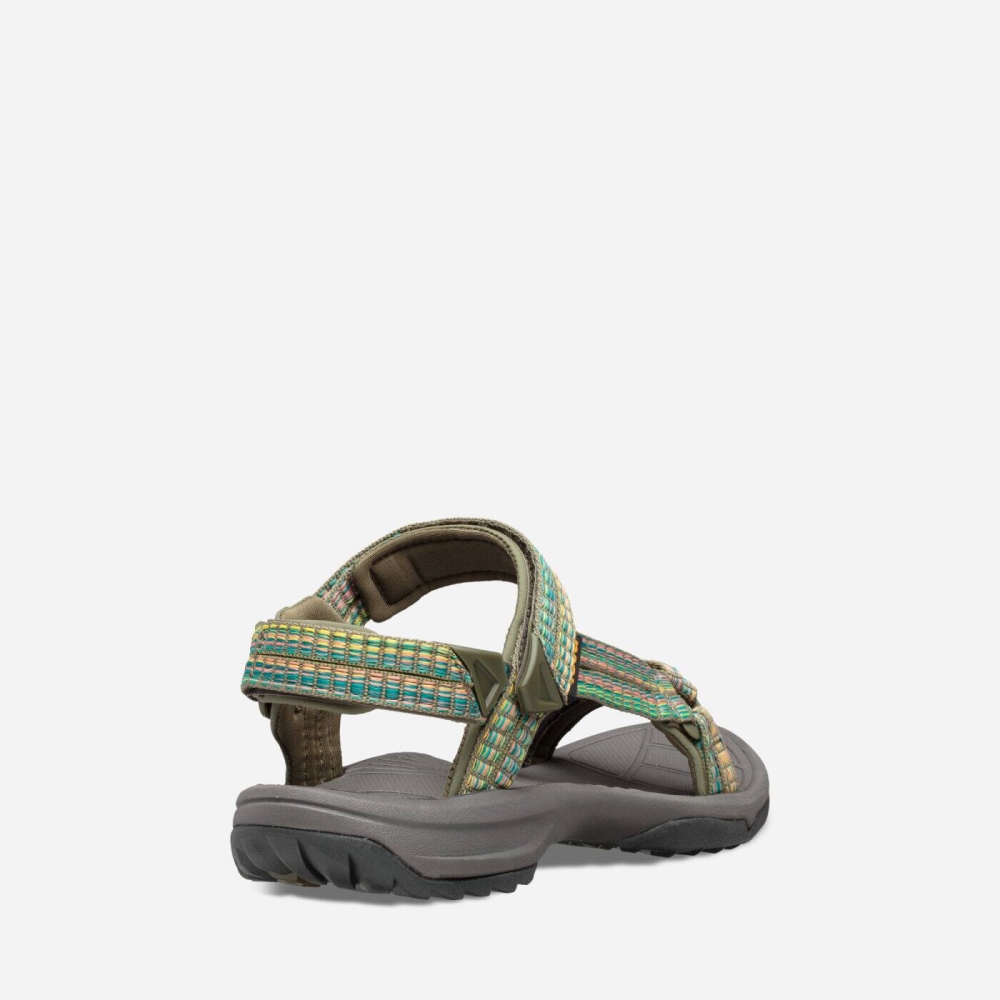 Olive Women's Teva Terra Fi Lite Hiking Sandals | 789-ENGIYV