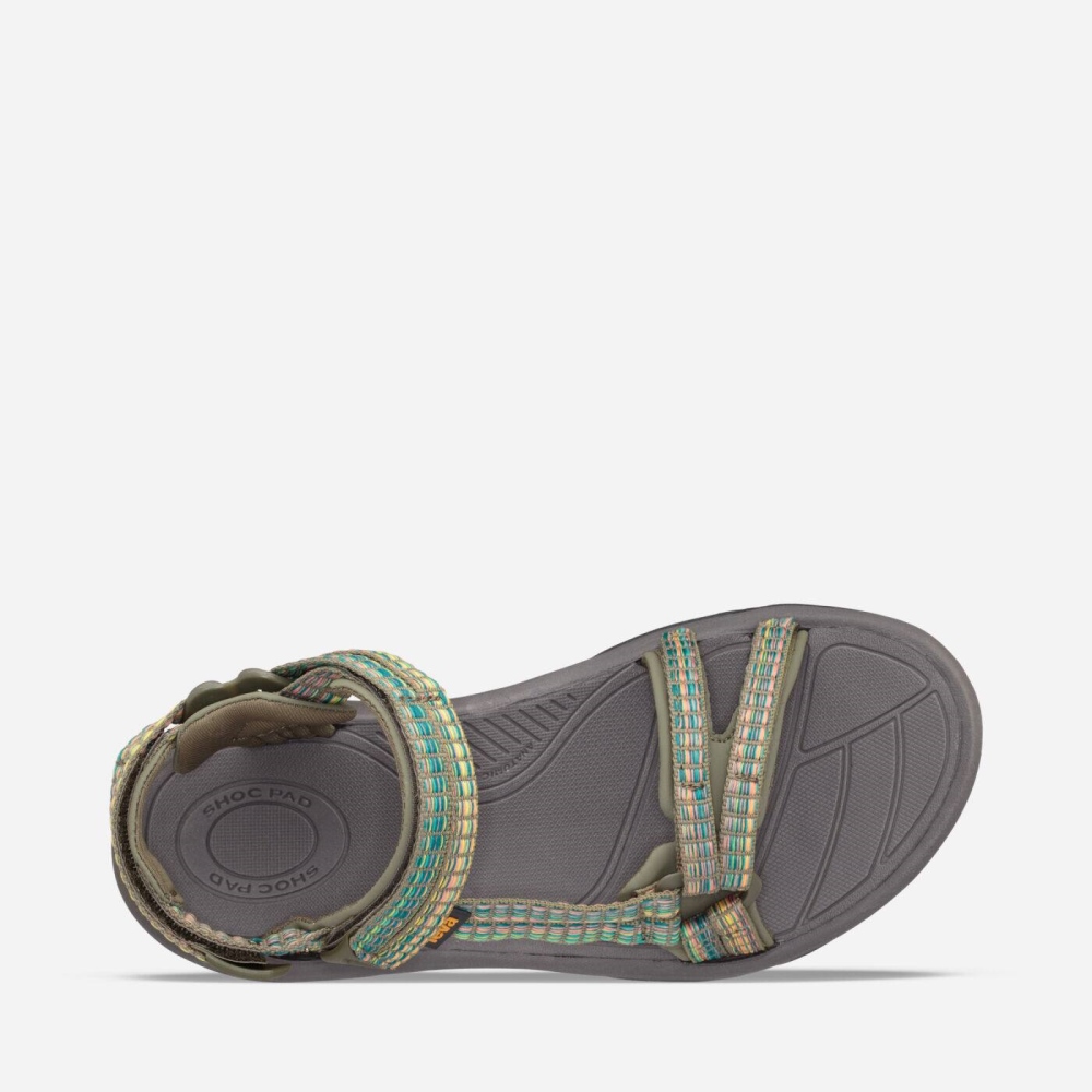 Olive Women's Teva Terra Fi Lite Hiking Sandals | 789-ENGIYV