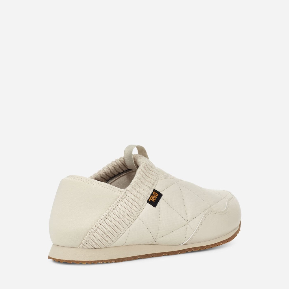 White Women's Teva Ember Moc Slip On Shoes | 396-GMWBKY