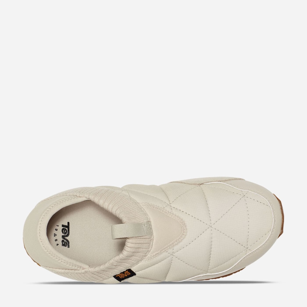 White Women's Teva Ember Moc Slip On Shoes | 396-GMWBKY