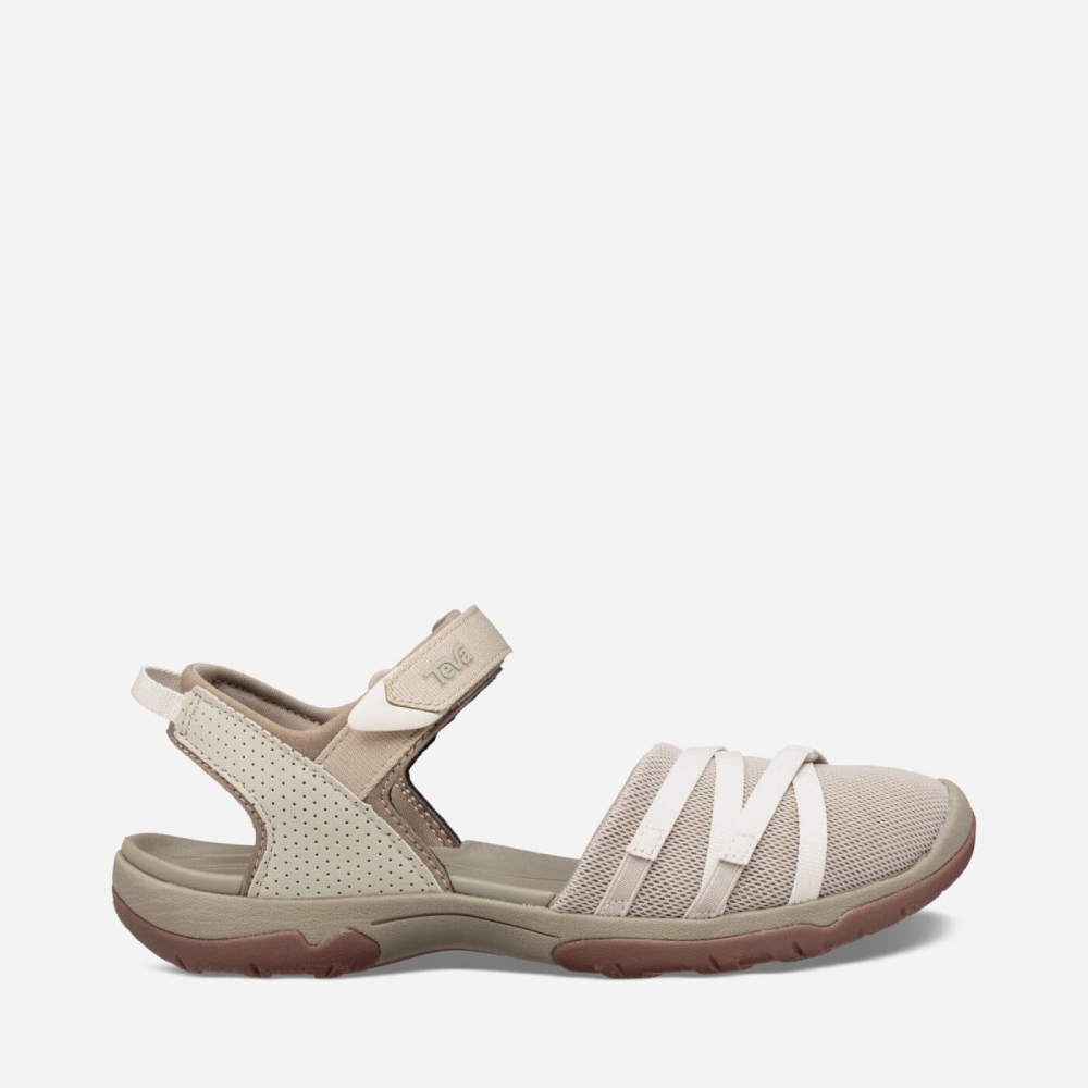 Beige Women's Teva Tirra CT Hiking Sandals | 231-GNASMQ
