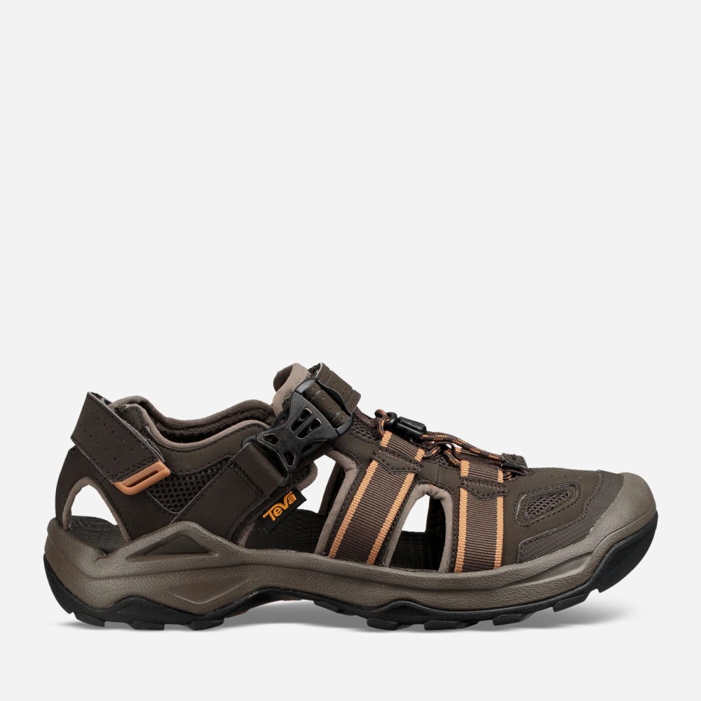 Brown Men's Teva Omnium 2 Hiking Sandals | 634-JIRKXG