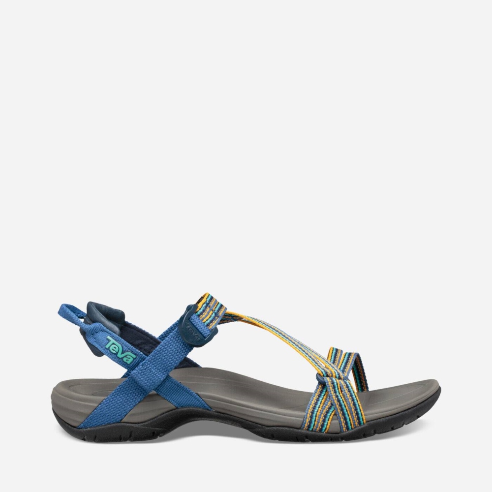 Dark Blue Women's Teva Sirra Hiking Sandals | 489-LGXCRP