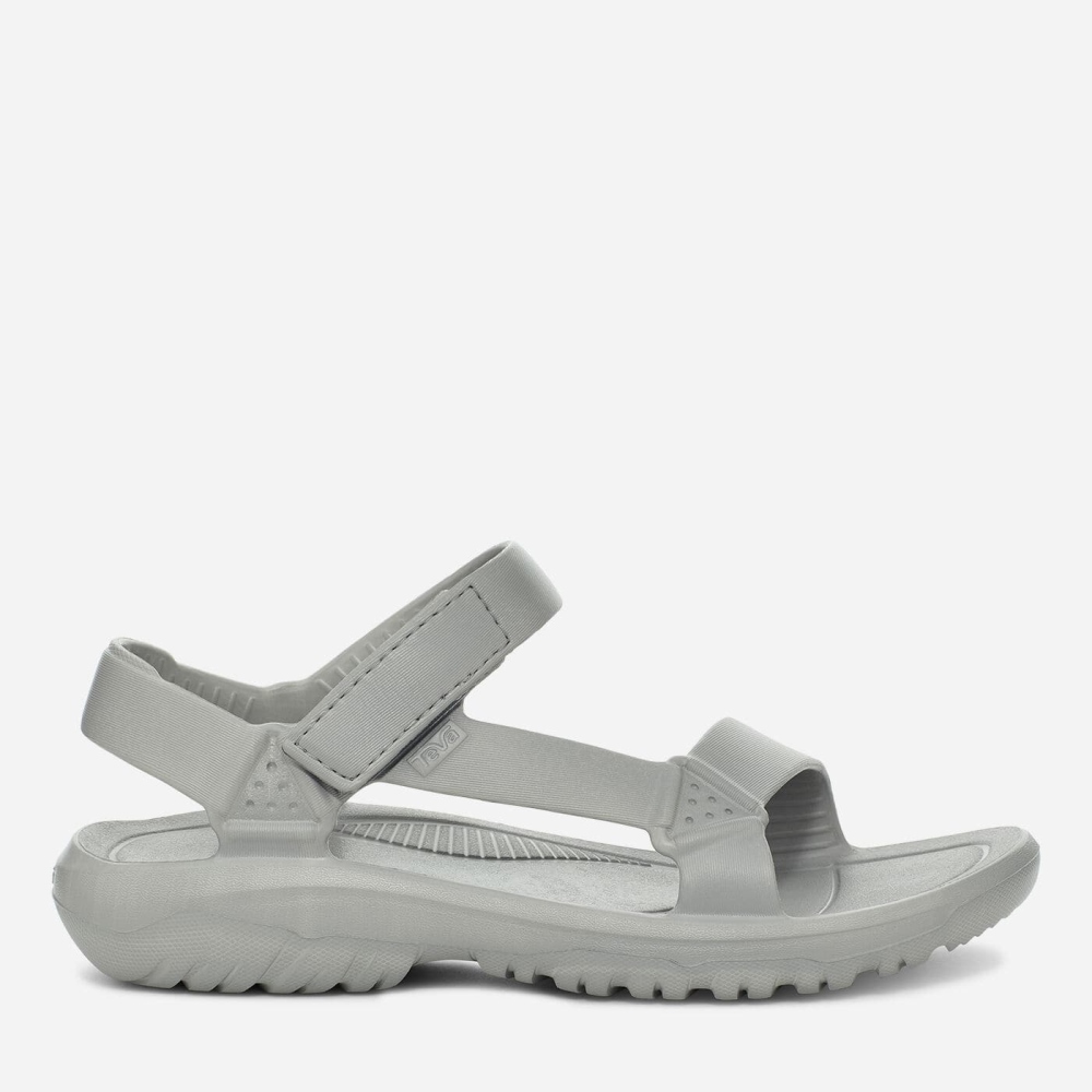 Grey Men's Teva Hurricane Drift Sandals | 069-BFDJYS