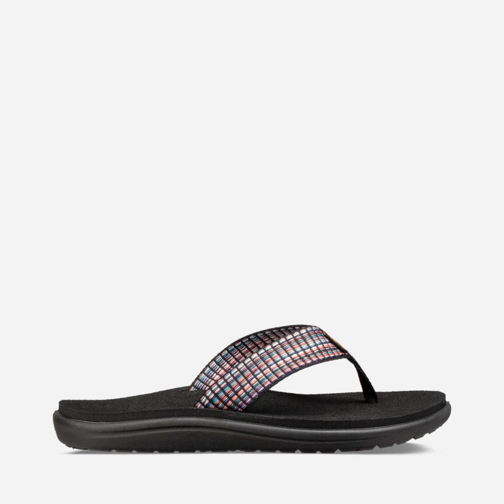 Multicolor Women's Teva Voya Flip Flops | 246-CEPFRL